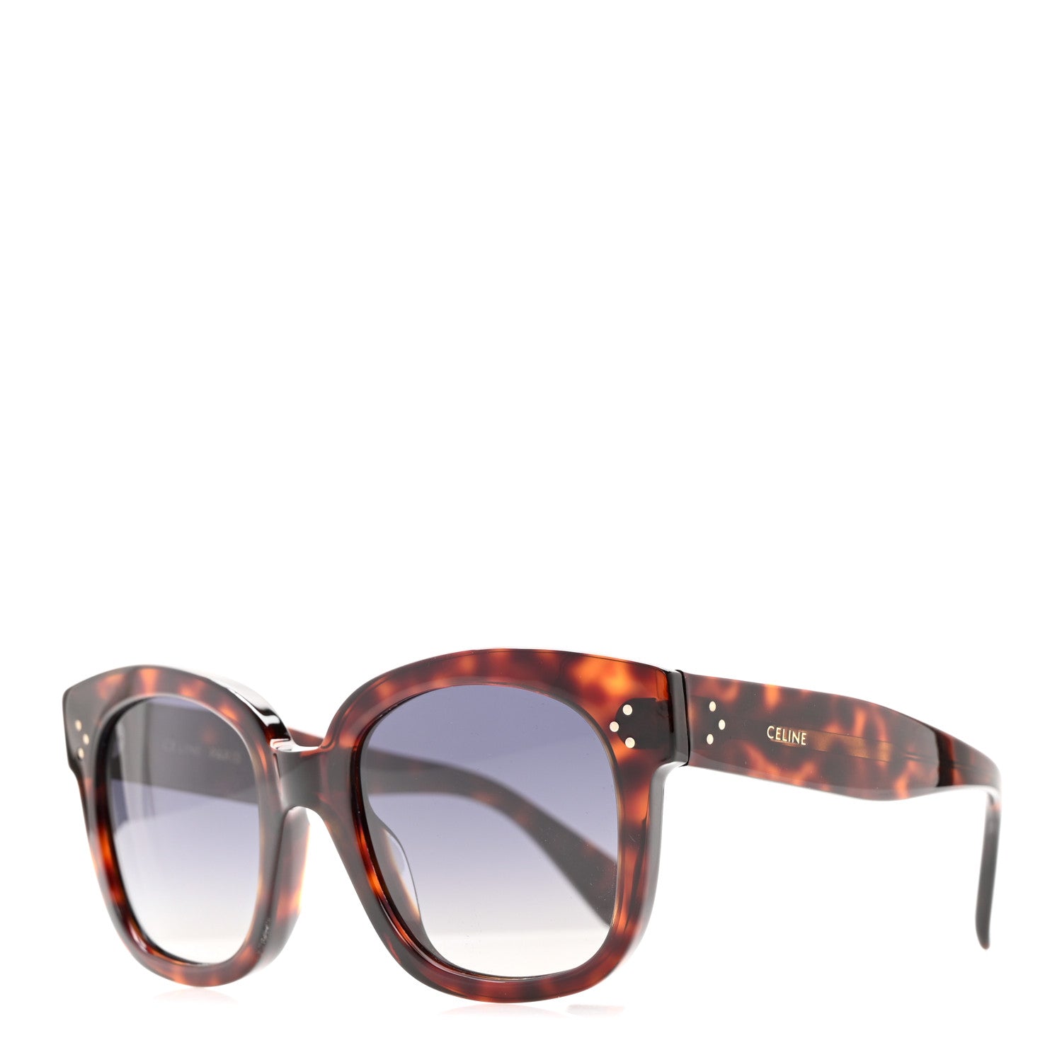 Celine New Audrey CL4002UN Sunglasses Tortoise 1 of 7