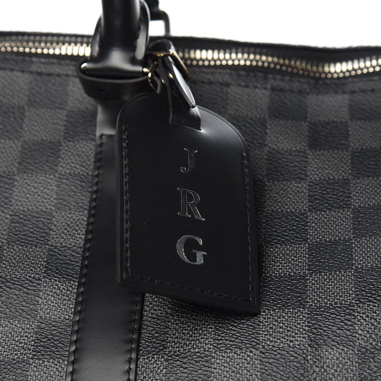 Damier Graphite Keepall Bandouliere 55