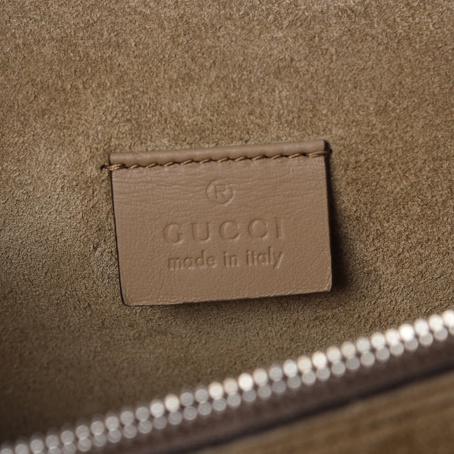 Gucci GG Supreme Monogram Medium Dionysus Shoulder Bag Taupe 6 of 9