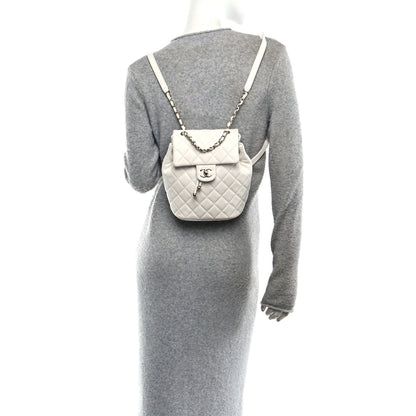 Chanel Caviar Quilted Mini Urban Spirit Backpack White 2 of 10