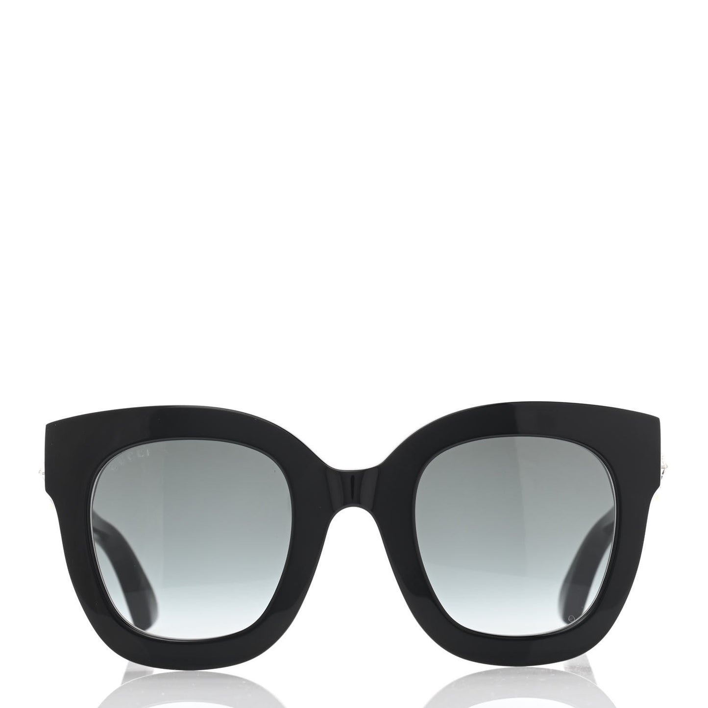 Round Frame Star Sunglasses GG0208S Black