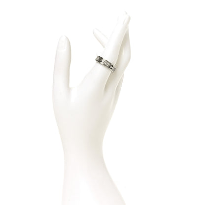 Fendi Metal Crystal F is Fendi Ring L Silver 2 of 4