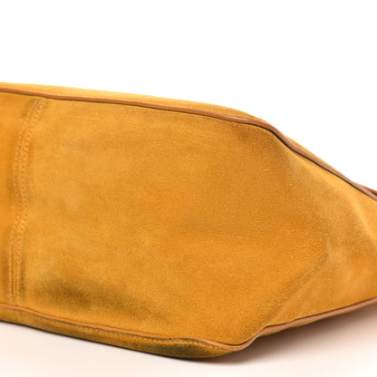 Celine Suede Medium Gourmette Amber 9 of 12