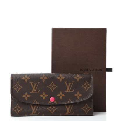 Louis Vuitton Monogram Emilie Wallet Hot Pink 9 of 9