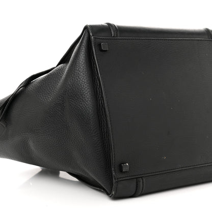 Celine Supple Calfskin Medium Phantom Luggage Black 9 of 22