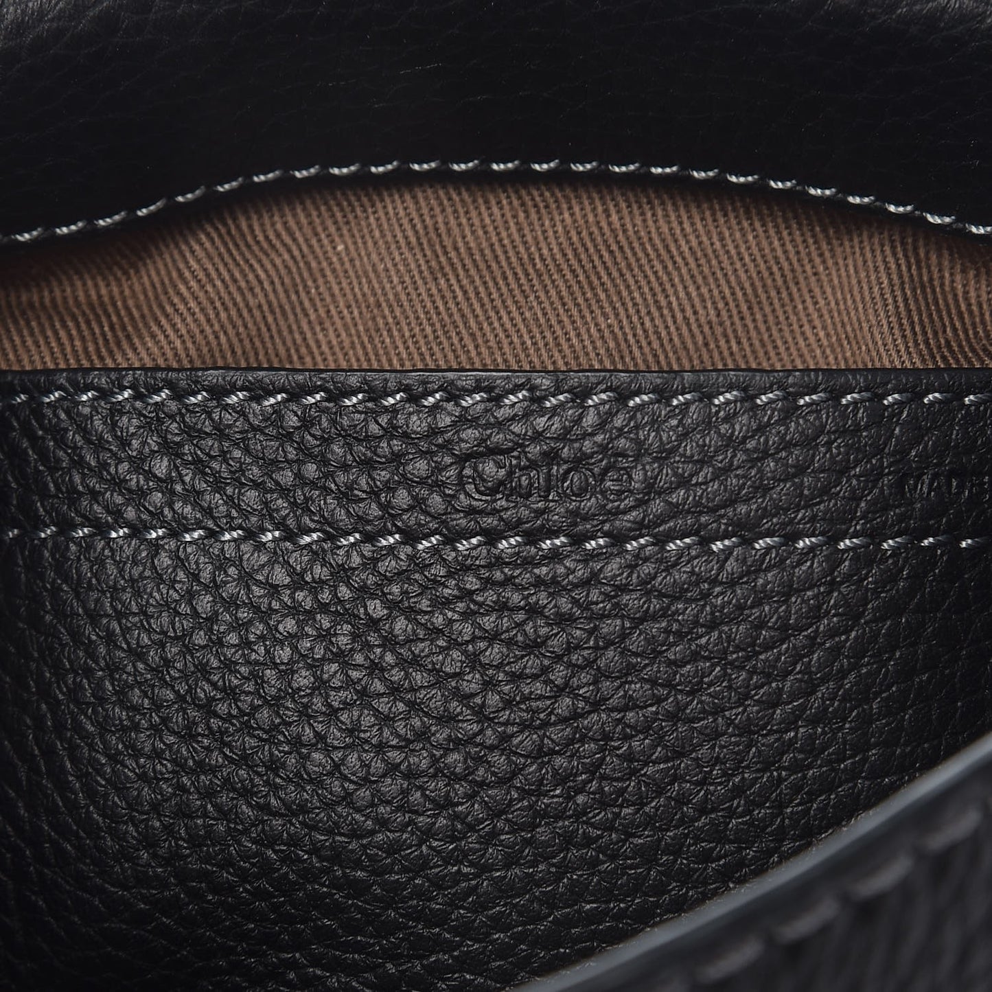 Calfskin Mini Marcie Round Crossbody Bag Black