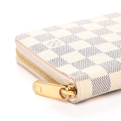 Louis Vuitton Damier Azur Zippy Organizer Wallet 8 of 9