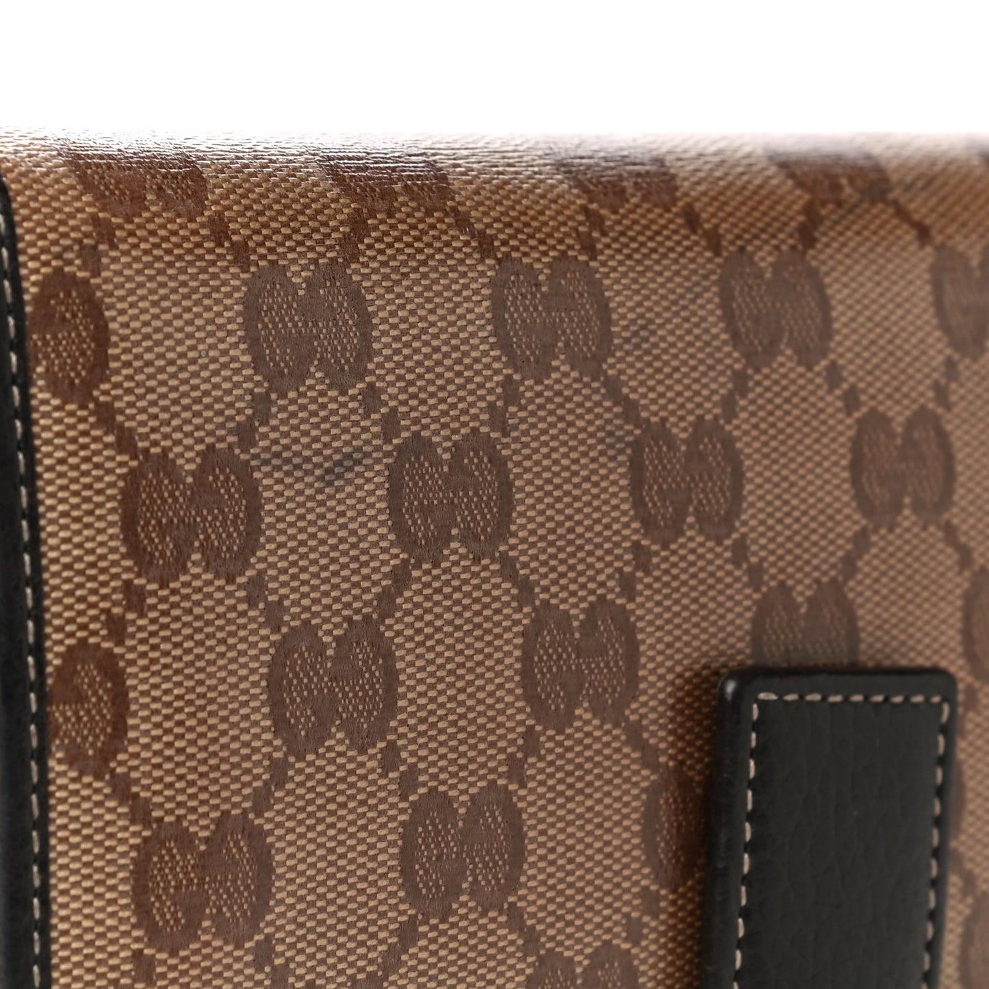 Calfskin Monogram Blondie Continental Wallet Dark Brown