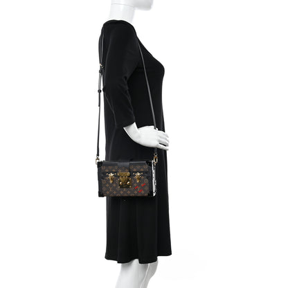 Louis Vuitton Monogram Petite Malle Black 2 of 9