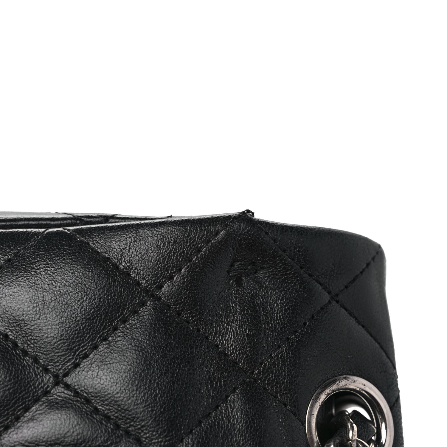 Chanel Lambskin Quilted Medium Hybrid Reissue Flap Black 14 of 14