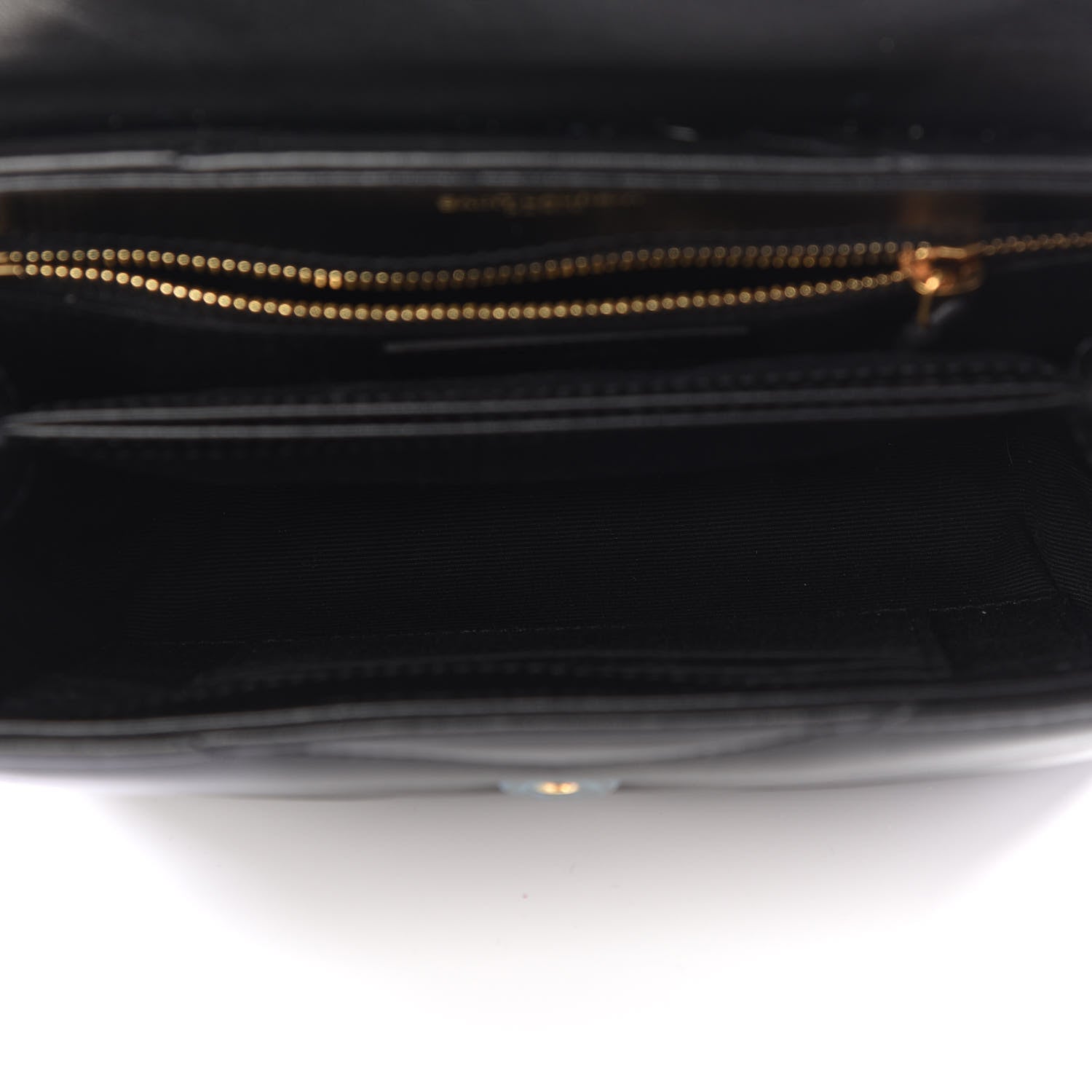 Saint Laurent Calfskin Y Quilted Monogram Toy Loulou Crossbody Bag Black 4 of 12
