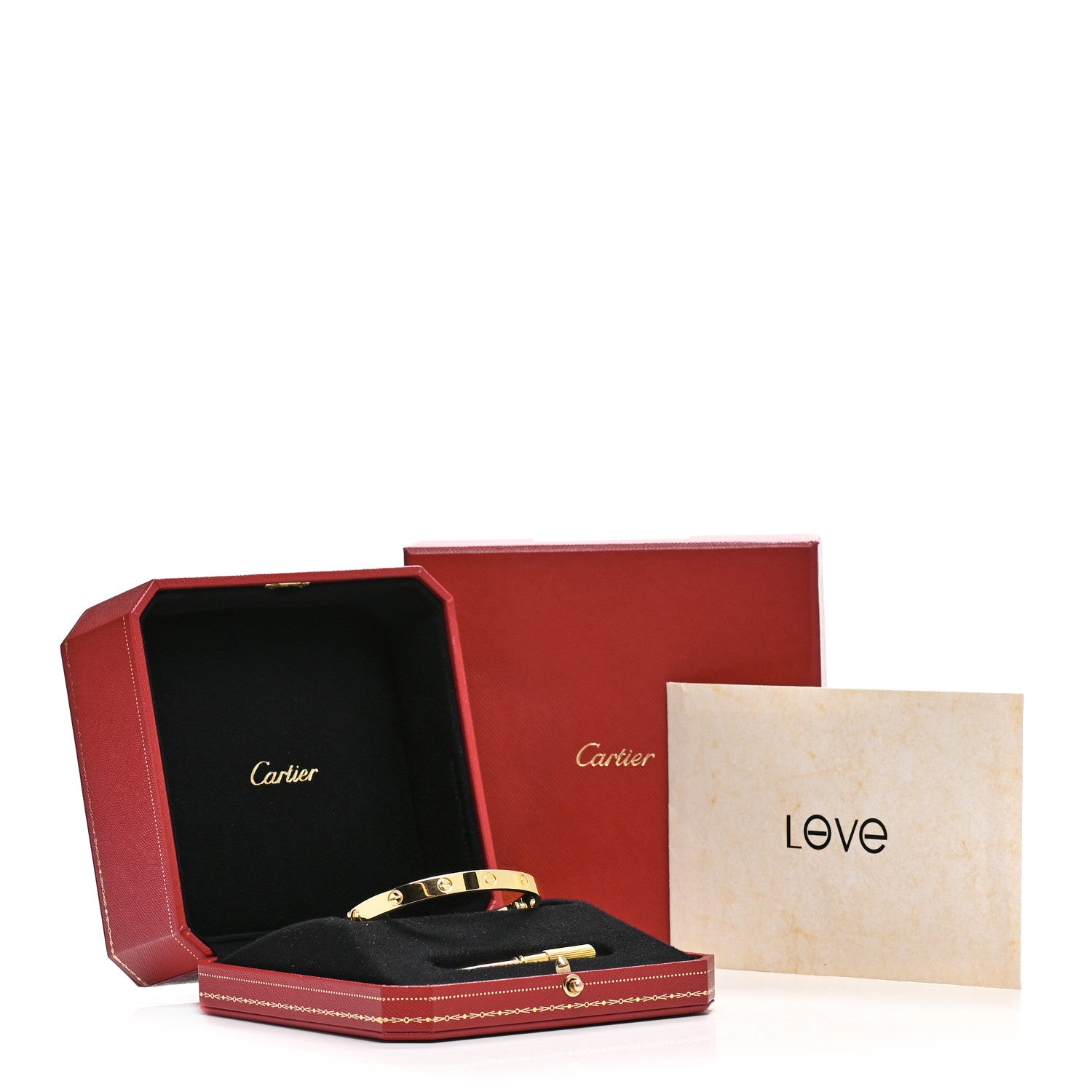Cartier 18K Yellow Gold LOVE Bracelet 18 5 of 5