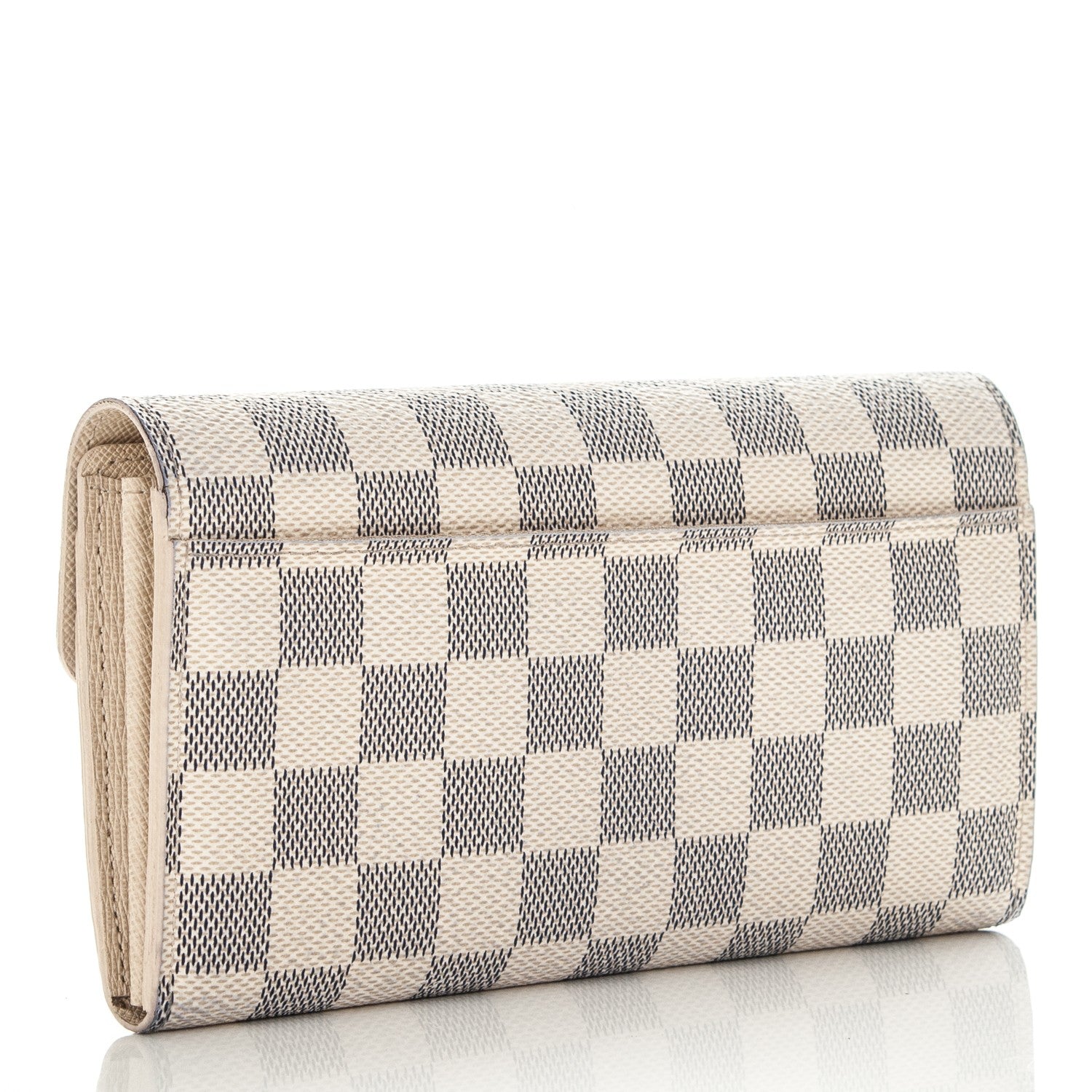 Louis Vuitton Damier Azur Sarah Wallet NM 3 of 7