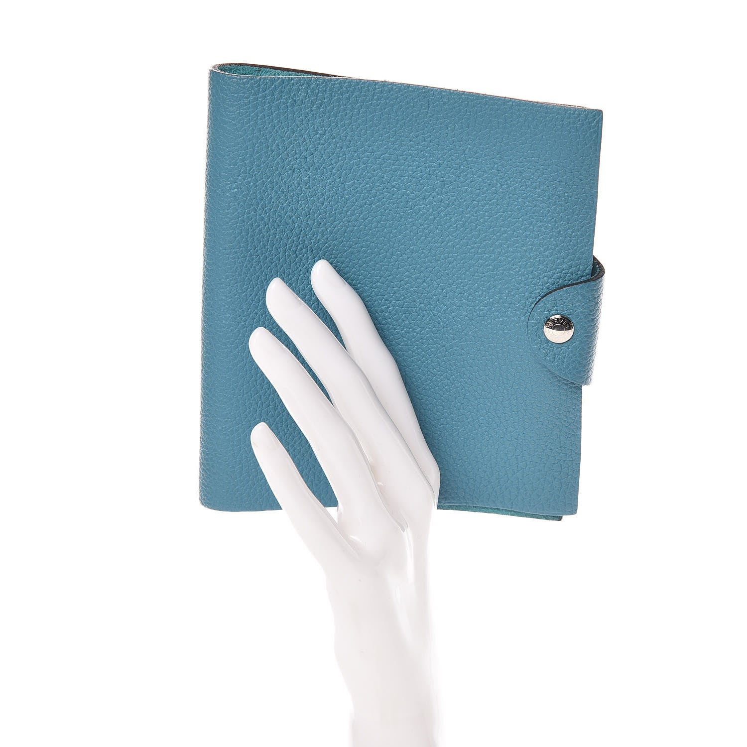 Hermes Togo Ulysse PM Agenda Cover Turquoise 2 of 13