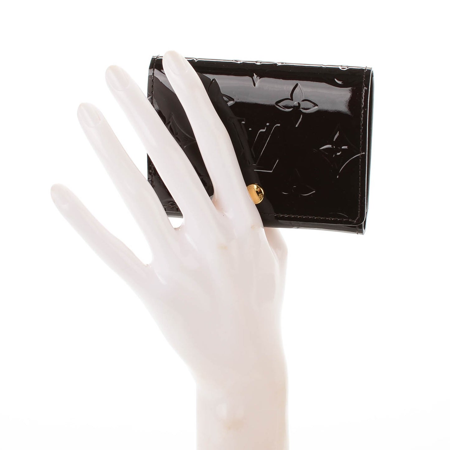 Vernis Business Card Holder Amarante