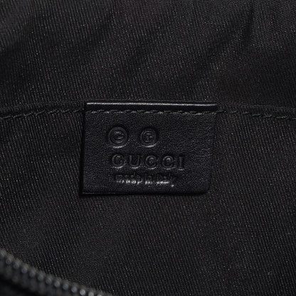 Gucci Denim Monogram Half Moon Hobo Black 6 of 7