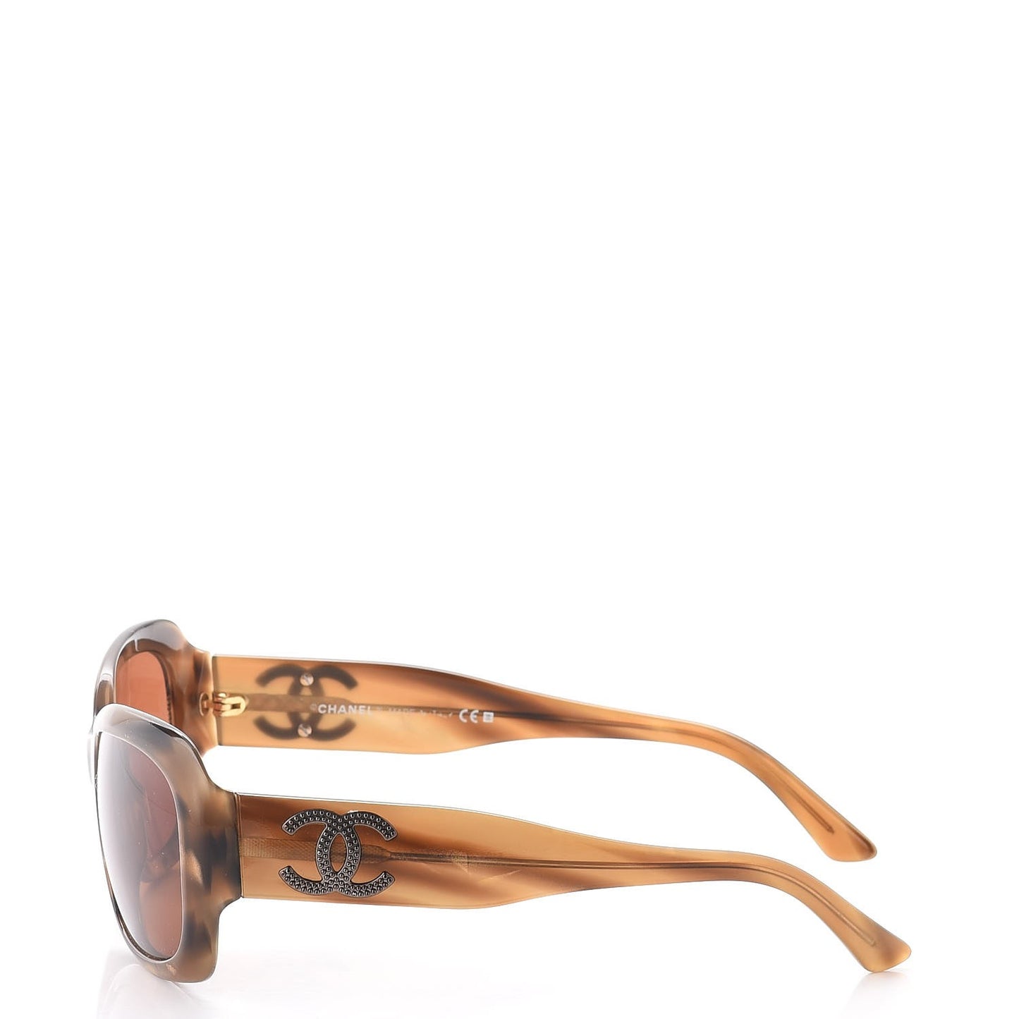 Studded CC Sunglasses 5102 Tortoise