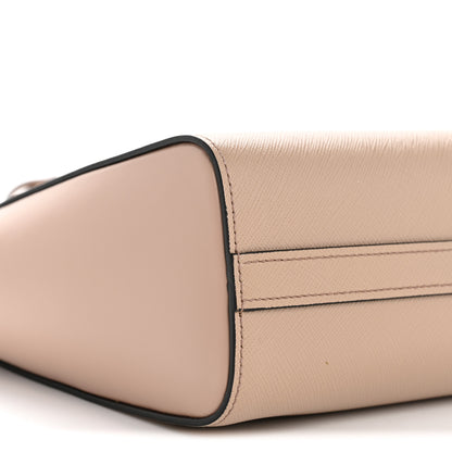 Prada Saffiano Soft Calfskin Small Zippered Tote Cipria 10 of 12