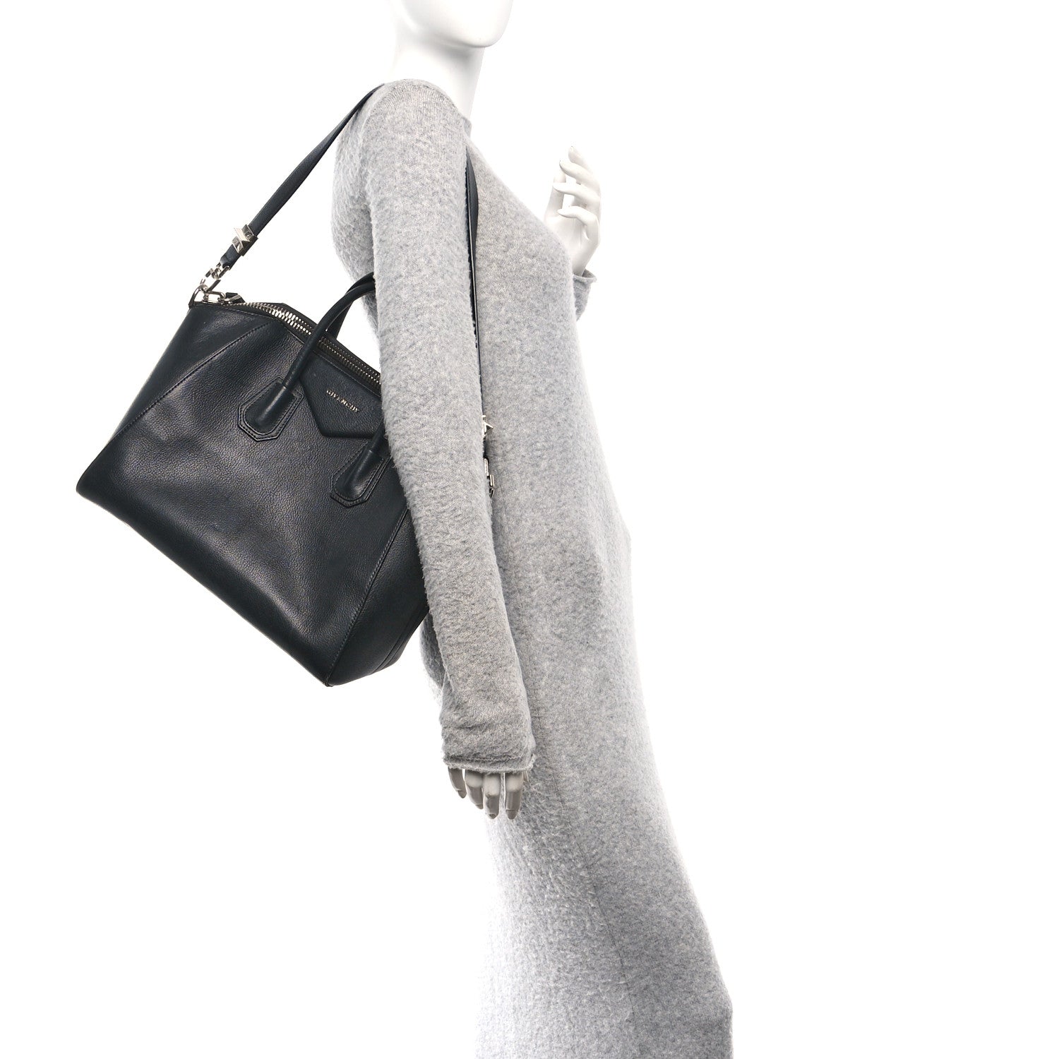 Givenchy Sugar Goatskin Medium Antigona Black 2 of 11