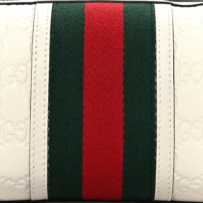 Gucci Guccissima Web Cosmetic Case White 9 of 11