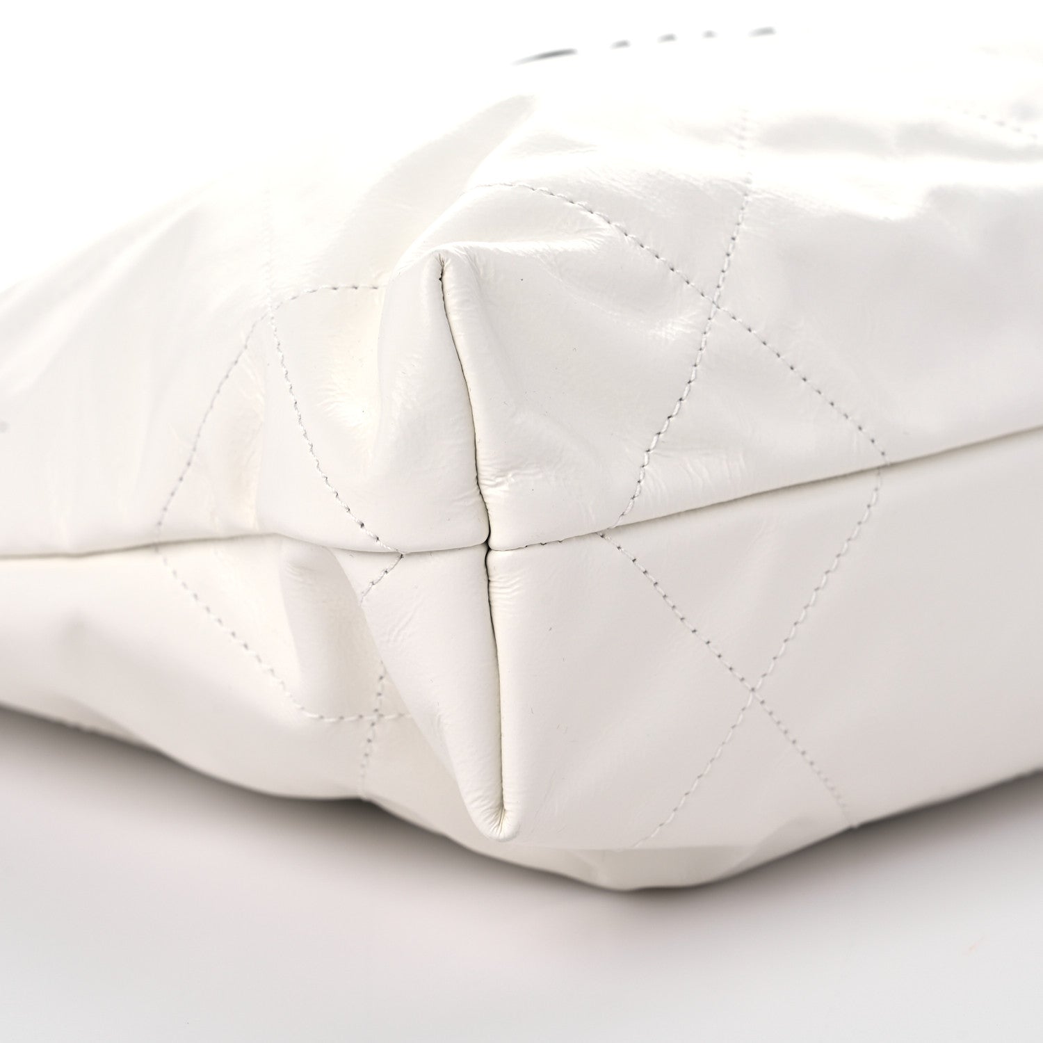 Chanel Calfskin Quilted Small Chanel 22 White 9 of 11
