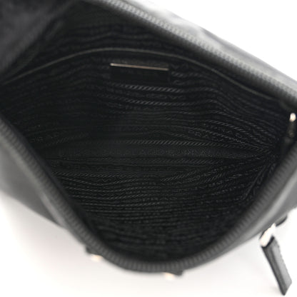 Prada Tessuto Nylon Messenger Bag Black 5 of 8