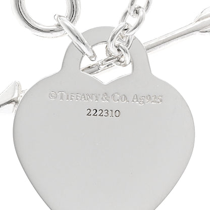 Tiffany Sterling Silver Return to Tiffany Love Struck Heart Tag Necklace 4 of 4