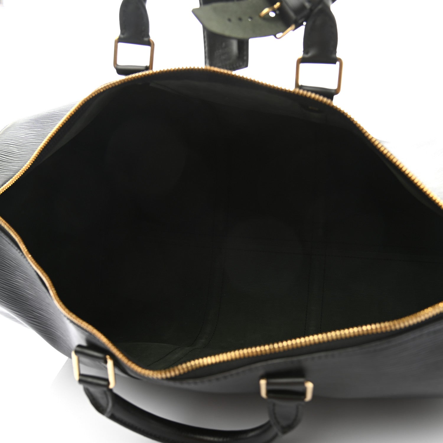 Louis Vuitton Epi Keepall 50 Black 4 of 11
