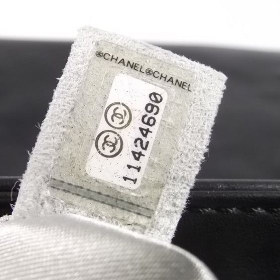 Chanel Lambskin Quilted Flap Black 7 of 9