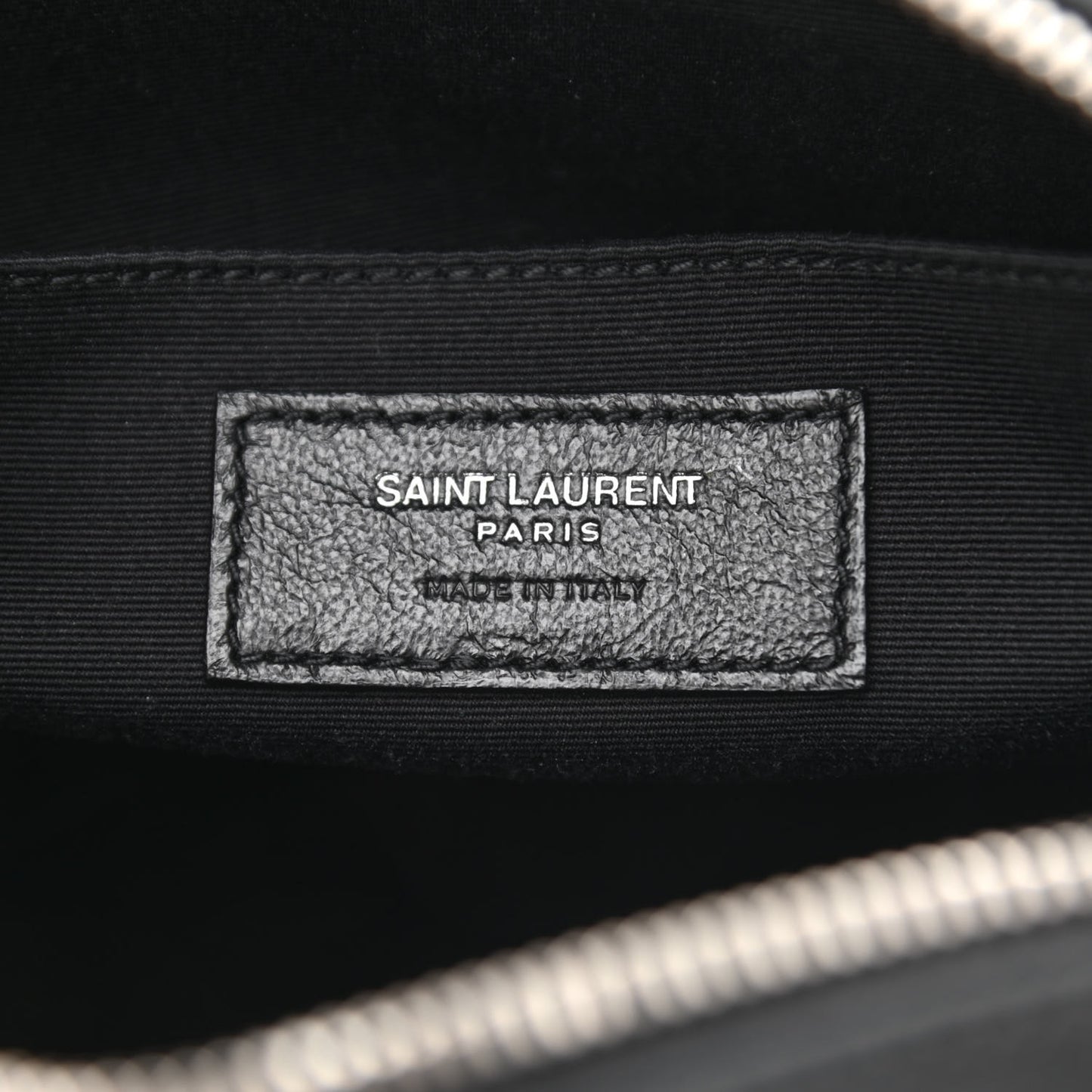 Calfskin Studded Matelasse Monogram Lou Camera Bag Black