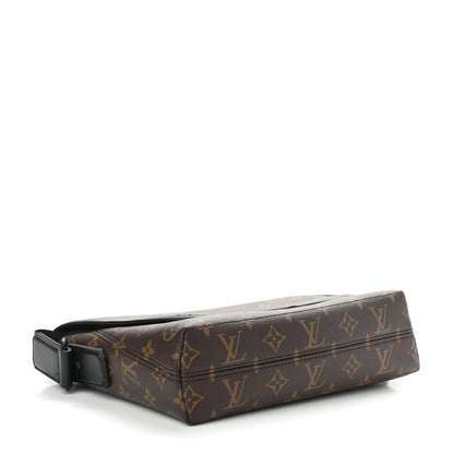 Louis Vuitton Monogram Macassar Magnetic Messenger 4 of 11