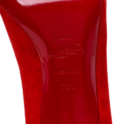 Christian Louboutin Veau Velours Stella 70 Pumps 38.5 Ole 6 of 8