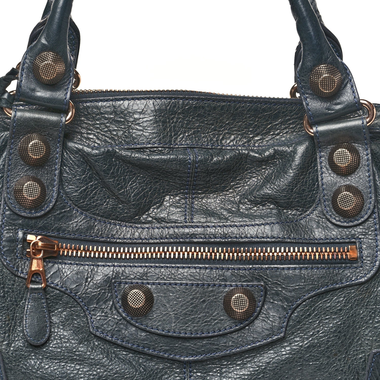 Balenciaga Agneau Giant 21 Rose Gold Hardware Work Anthracite 9 of 12