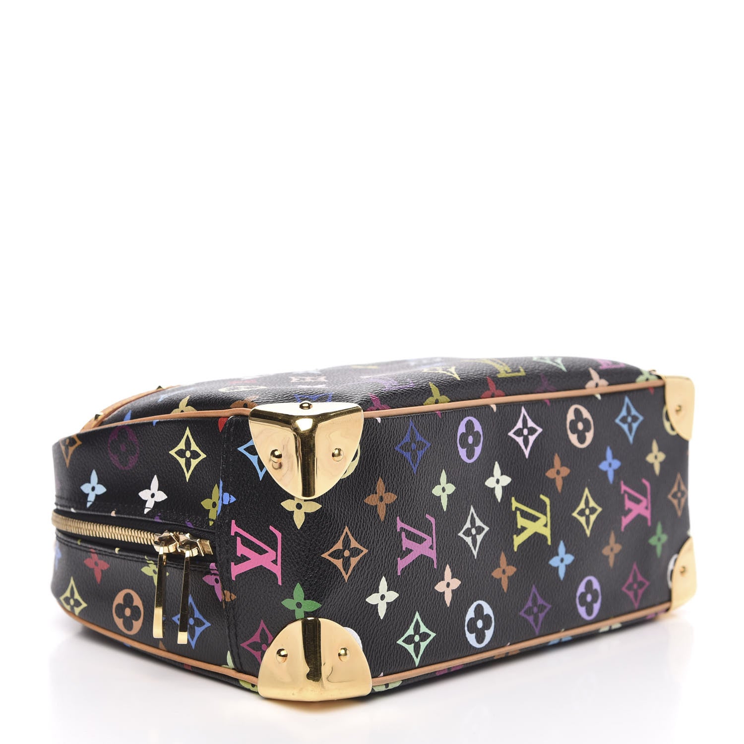 Louis Vuitton Monogram Multicolor Trouville Black 4 of 11