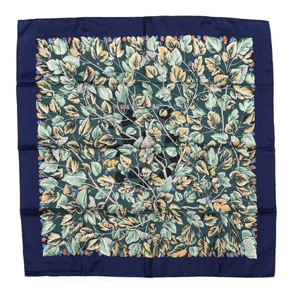 Hermes Silk L'Arbre de Soie Scarf 90 1 of 5