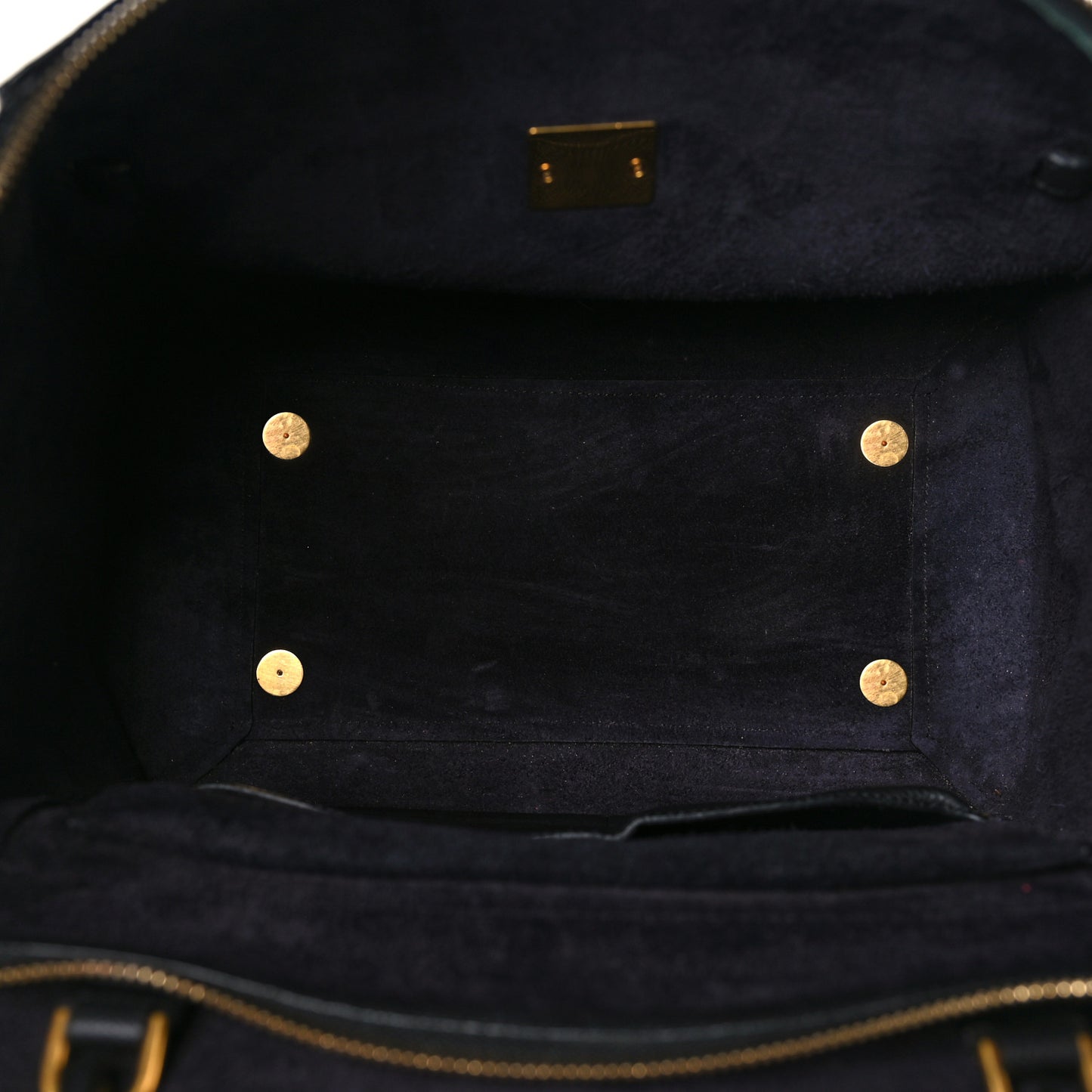 Grained Calfskin Mini Belt Bag Black