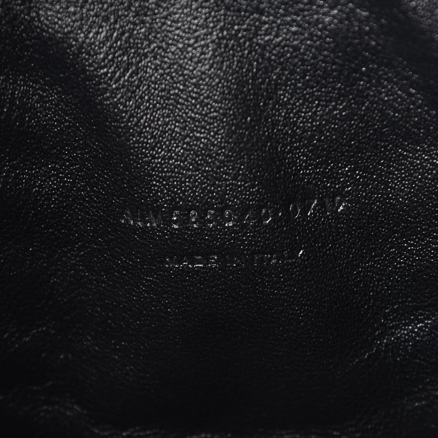 Saint Laurent Grain De Poudre Matelasse Monogram Mini Lou Camera Bag Black 7 of 11