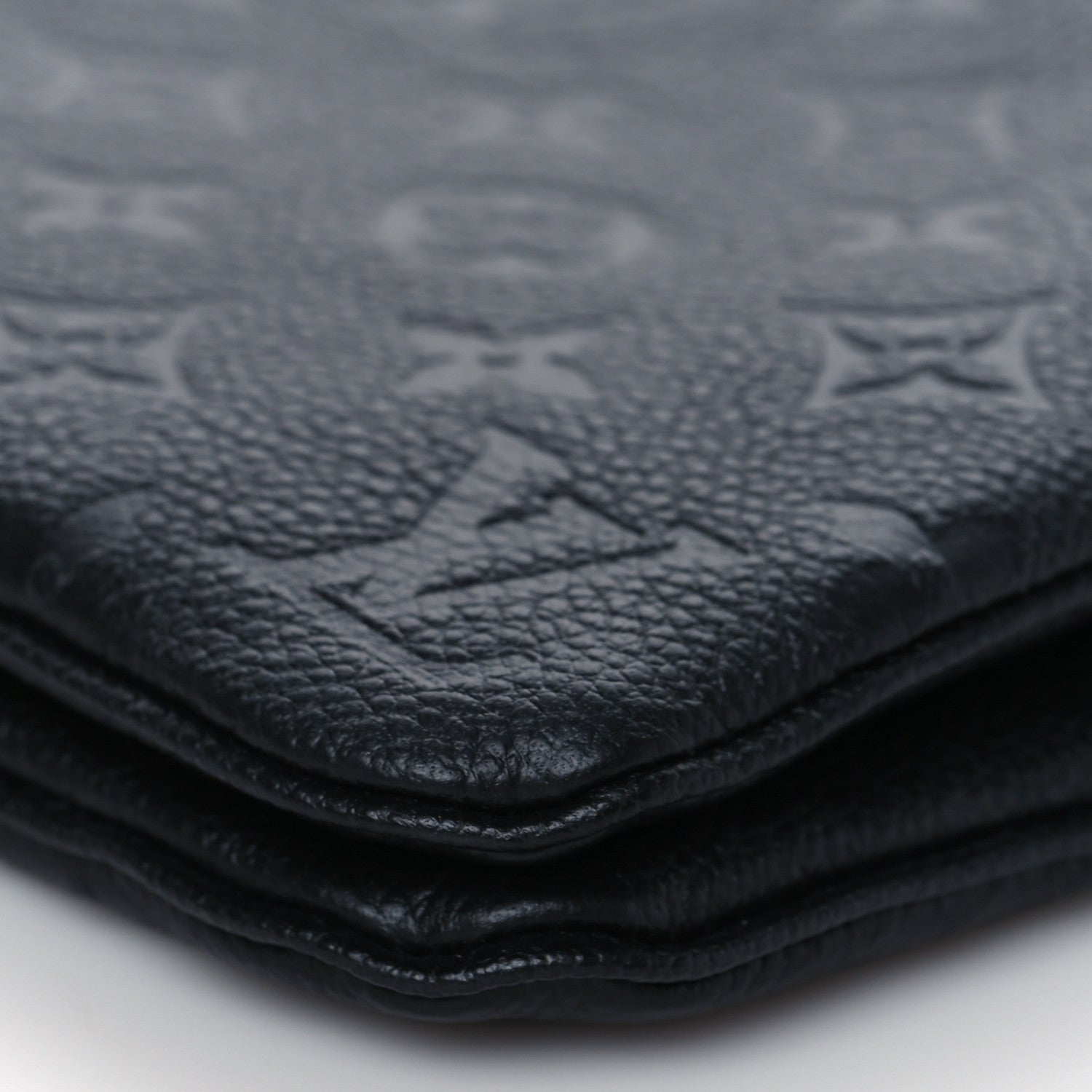 Louis Vuitton Empreinte Double Zip Pochette Black 10 of 10