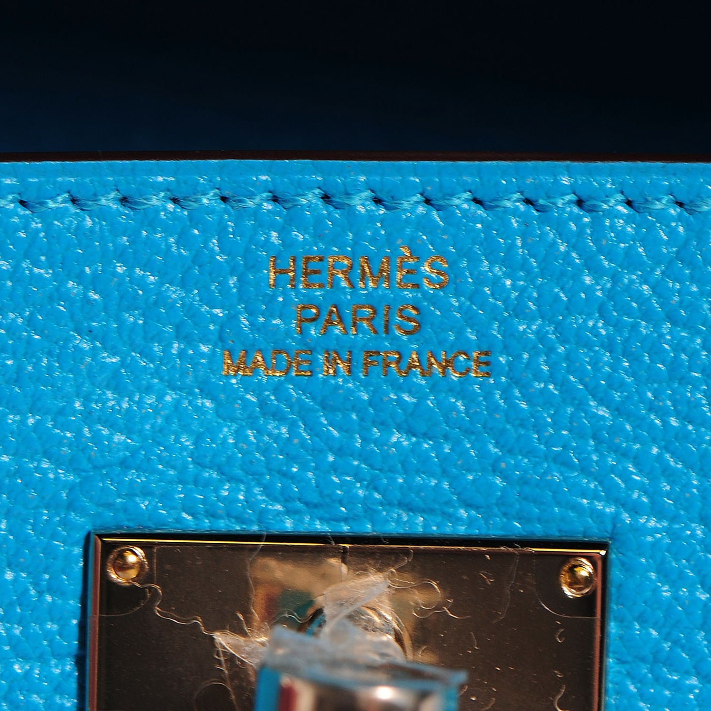 Chevre Mysore Kelly Longue Wallet Bleu Azteque