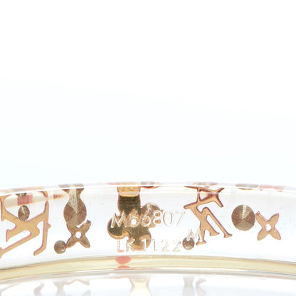 Louis Vuitton Resin Swarovski Medium Inclusion Bracelet PM Tangerine 5 of 5