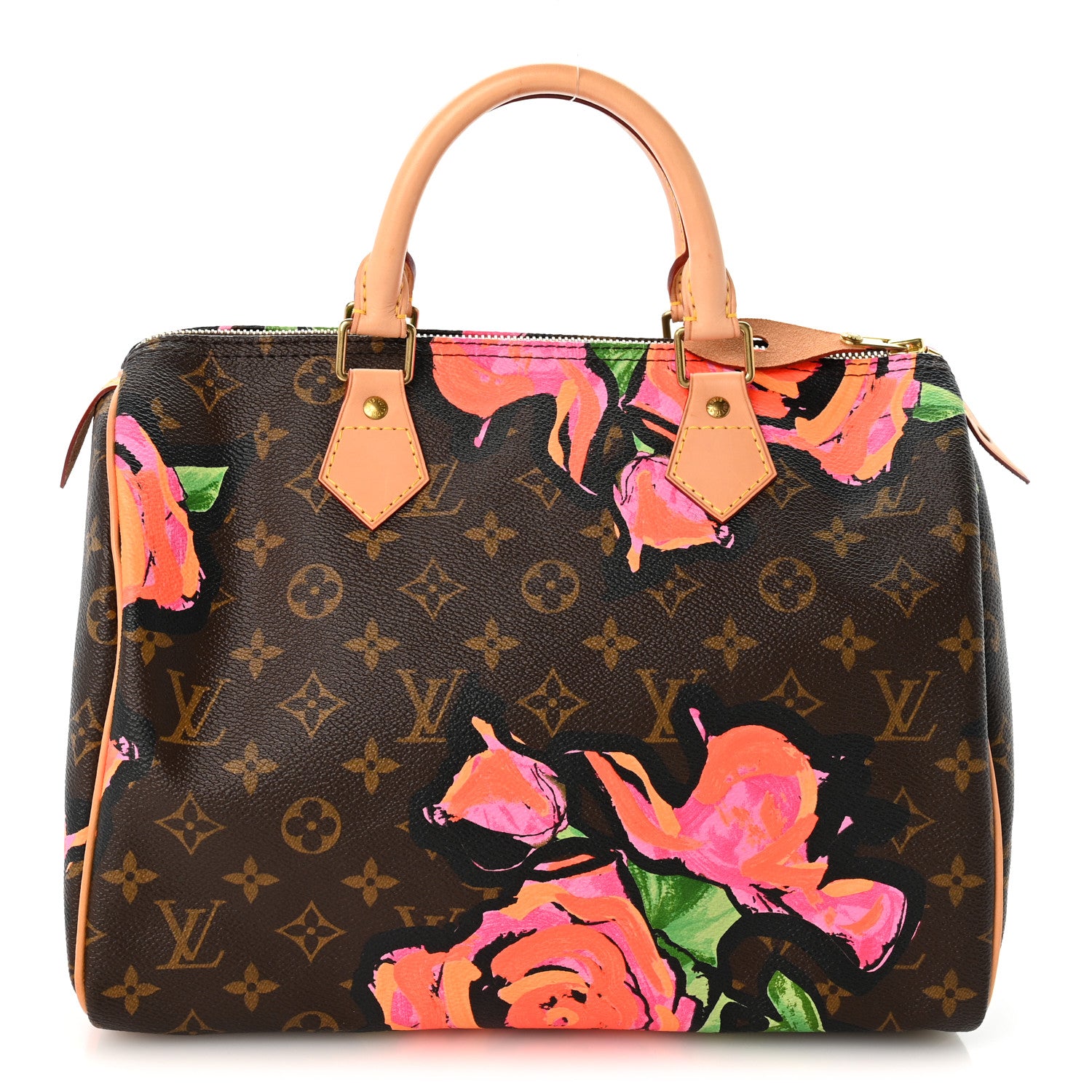 Louis Vuitton Monogram Roses Speedy 30 1 of 13
