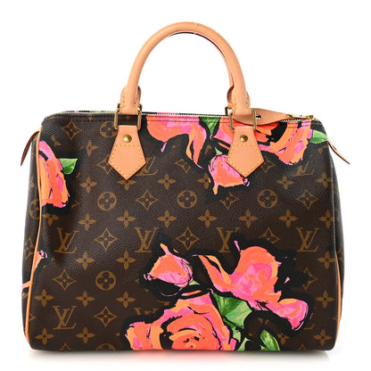 Louis Vuitton Monogram Roses Speedy 30 1 of 13