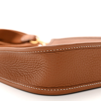 Hermes Taurillon Clemence Evelyne TPM Gold 9 of 10