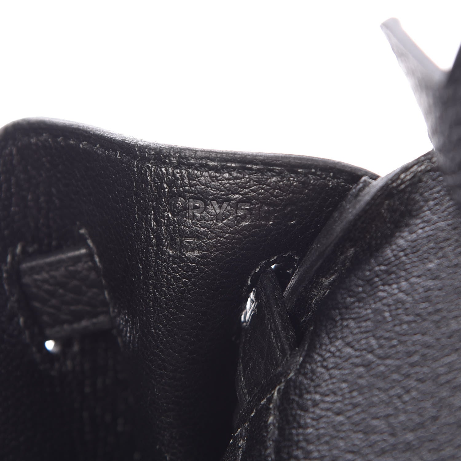 Hermes Togo Birkin 25 Black 9 of 10