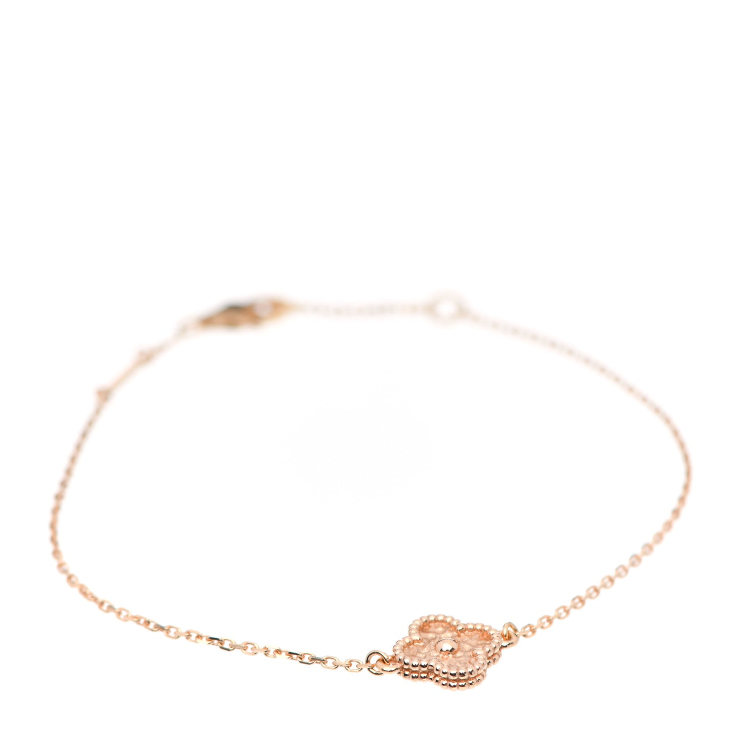 Van Cleef & Arpels 18K Rose Gold Sweet Alhambra Bracelet 1 of 5