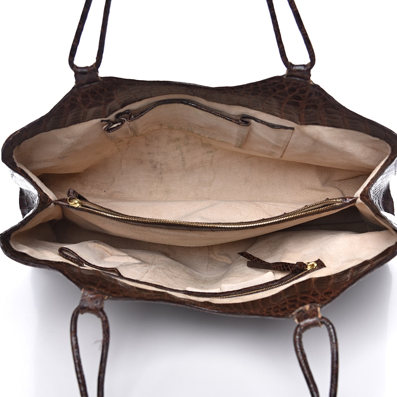 Nancy Gonzalez Crocodile Tote Brown 5 of 18