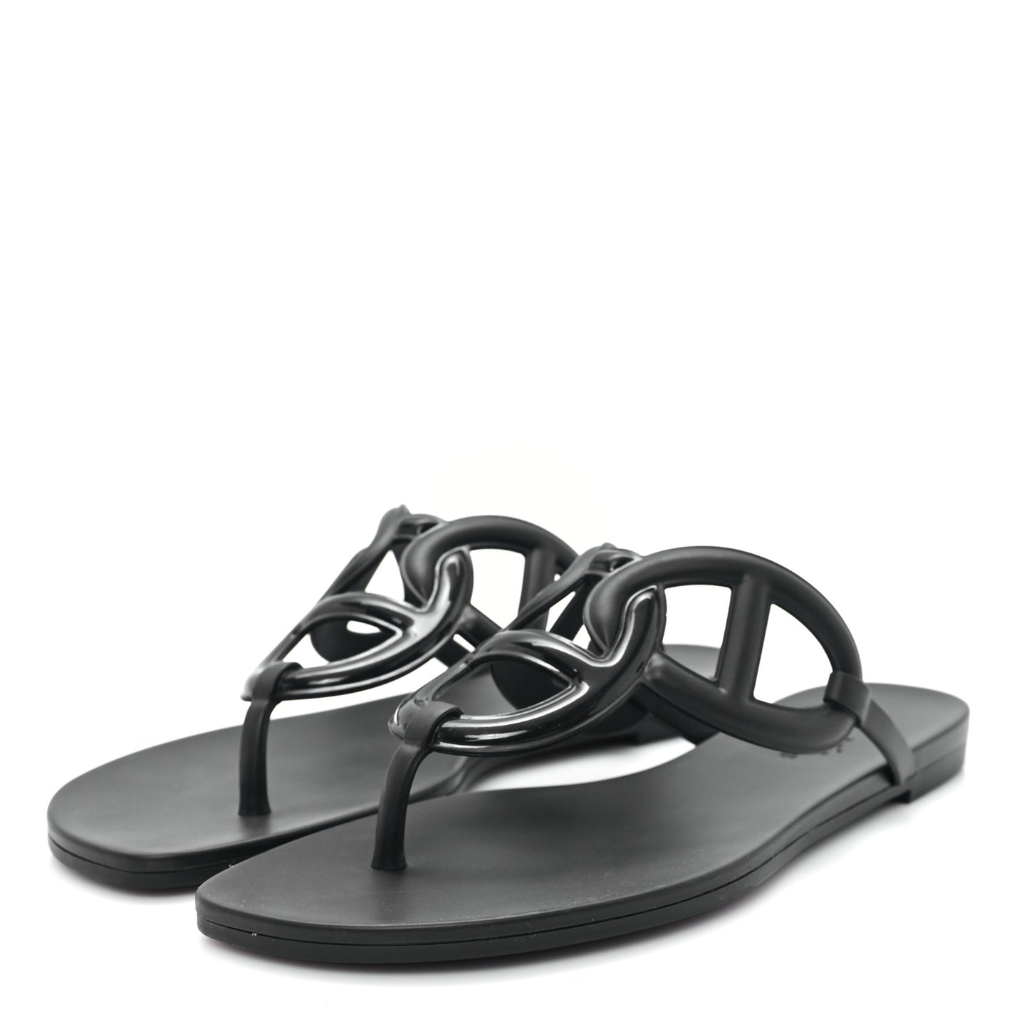 Rubber Womens Egerie Sandals 38 Black