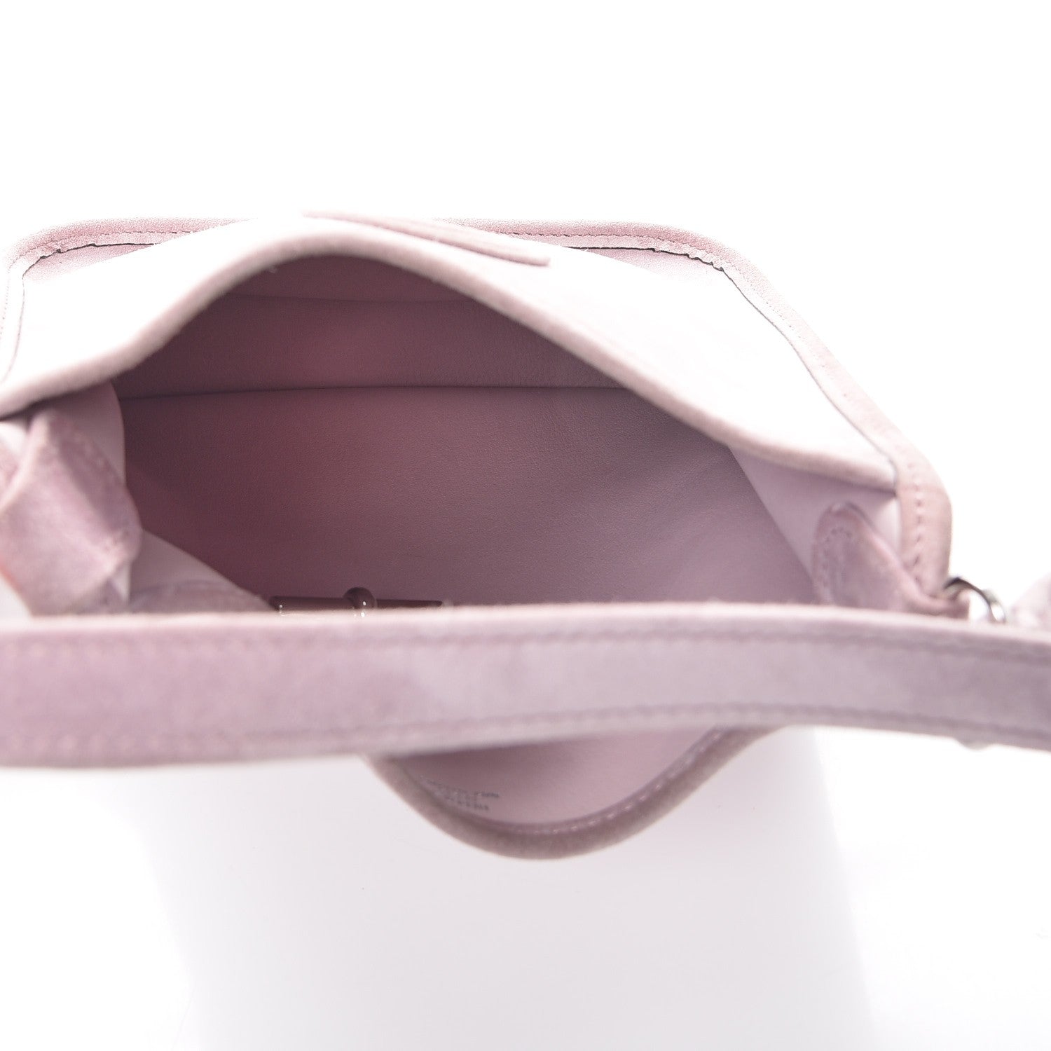 Hermes Veau Doblis Suede Vespa TPM Lilac 6 of 8
