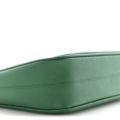 Prada Saffiano Lux Mini Re-Edition Shoulder Bag Mango 10 of 13