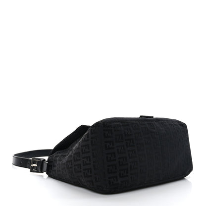 Fendi Zucchino Mama Baguette Black 4 of 9